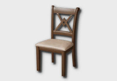 Hourglass Backrest Dining Chair