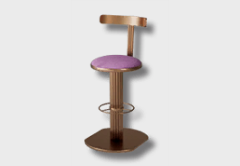 Rose Gold Barstool