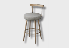 Pebble Stone Barstool