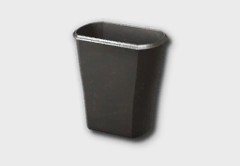 Eco-Friendly Plastic Trash Can