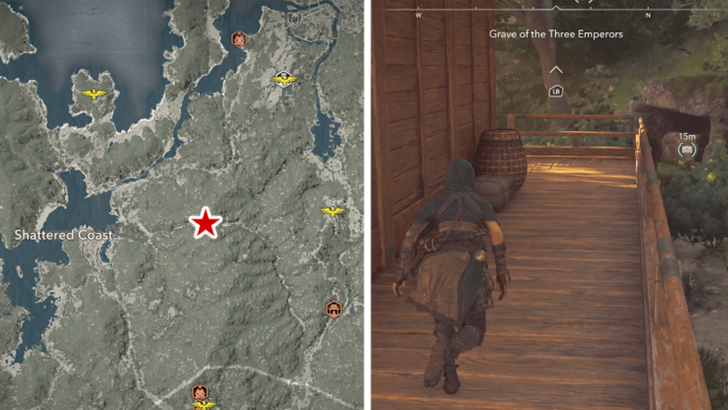 AC Shadows Last Dance of the Onryo Robe Location in Wakasa