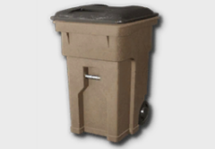 Mysterious Caster Trash Can