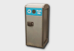 Outdoor Recycling Bin