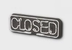 Neon Closed Sign