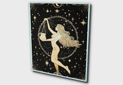 Extra Large Square Thin Framed Picture