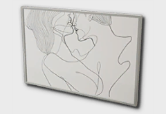 Gray Horizontal Frame