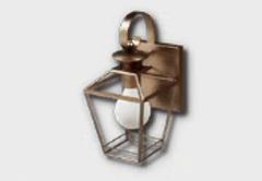 Framed Wall Lighting with Shade