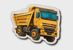 Dump Truck Sticker