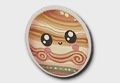 Jupiter Sticker