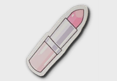 Lipstick Sticker