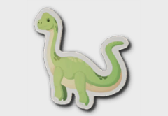 Brachiosaurus Sticker