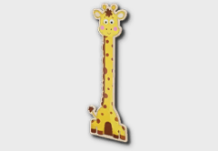 Giraffe Height Measurement Sticker