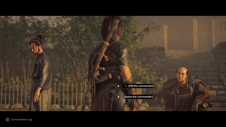 Spare or Kill Commander Seiji