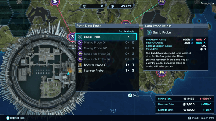Xenoblade Chronicles X - Data Probe How to Swap