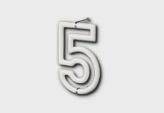 Number Wall Lighting 5