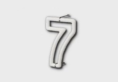 Number Wall Lighting 7