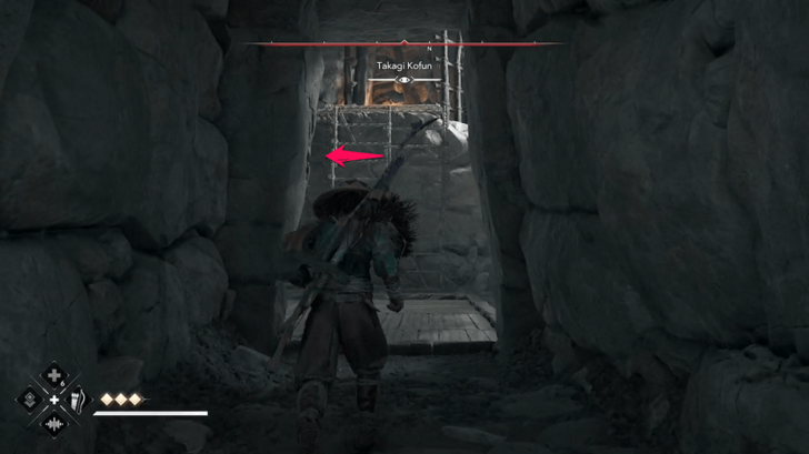 Takagi Kofun Step 7 - Turn Left