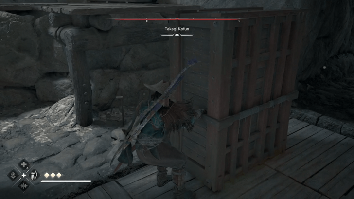 Takagi Kofun Step 9 - Move Wooden Block to the Platform