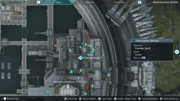 Frontier Spirit Location