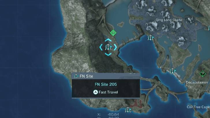 FN Site 205 Location