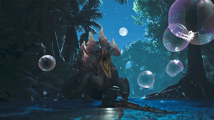 Mizutsune in Scarlet Forest