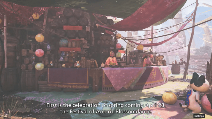 Festival of Accord Quest Counter Redecoration