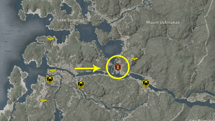 Veiled Tumulus Map View