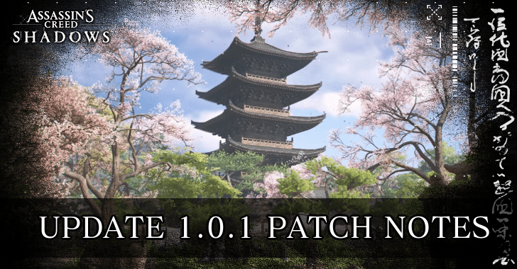 Update 1.0.1 Patch Notes