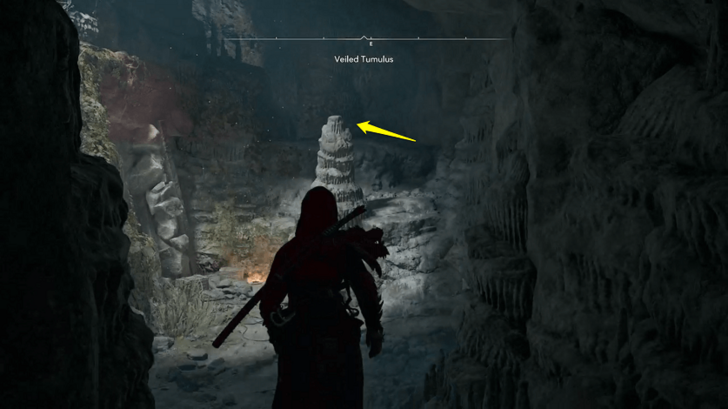 Veiled Tumulus Step 5 - Climb Up and Turn Left