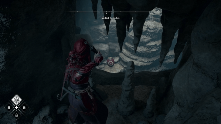 Veiled Tumulus Step 6 - Destroy the Barrel Through the Opening