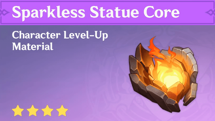 Genshin Impact - How to Get Sparkless Statue Core and Effects