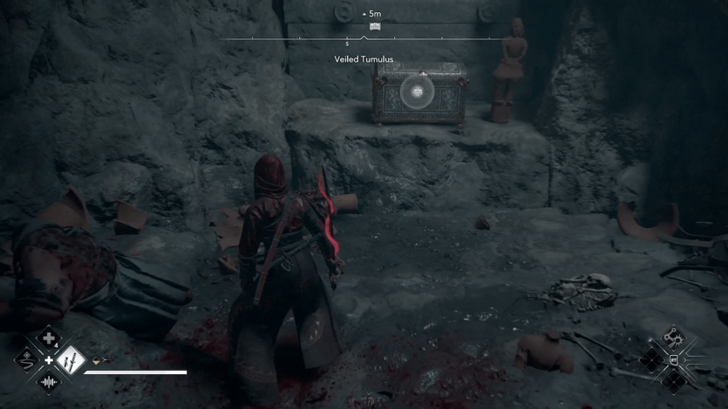 Veiled Tumulus Step 11 - Kill the Bandits in the Chest Room