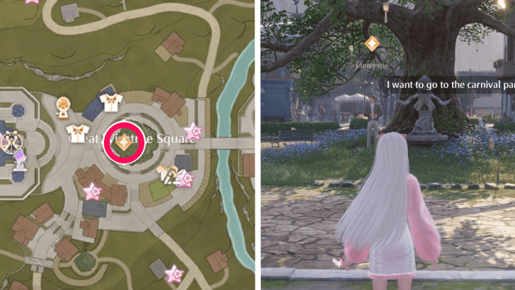 Infinity Nikki Chasing the Cursed Mask Quest Location