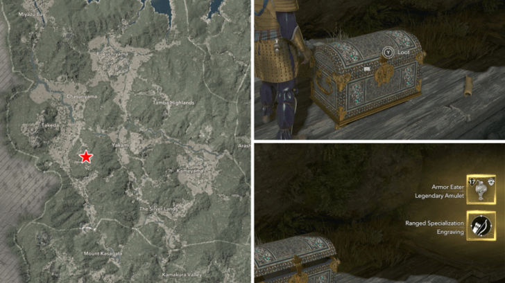 AC Shadows Armor Eater Location in Tamba