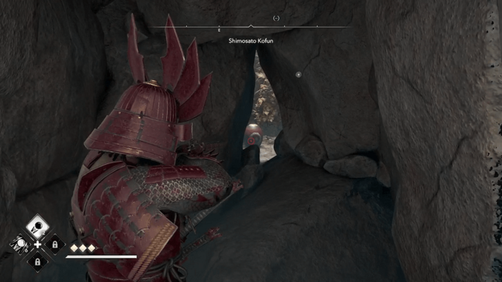 Shimosato Kofun Step 8 - Shoot Barrel Through Opening