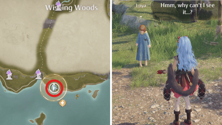 Infinity Nikki - Sandpit Snoozer Location