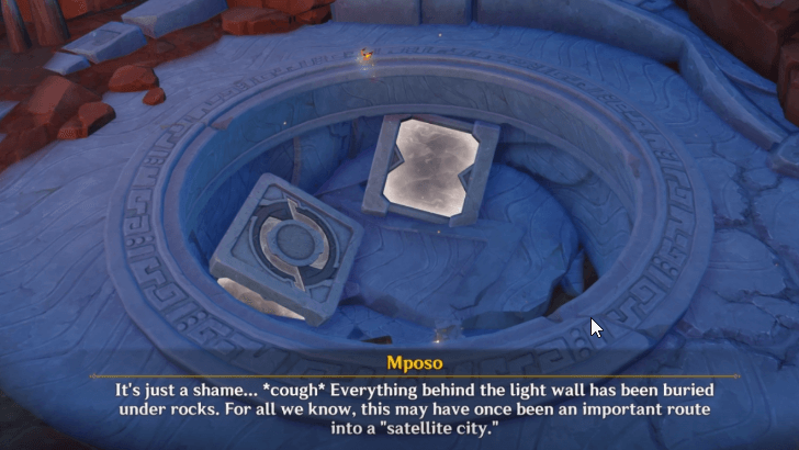 Genshin Impact - Talk to Mposo