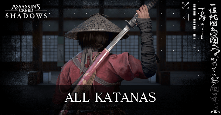AC Shadows - List of All Katanas
