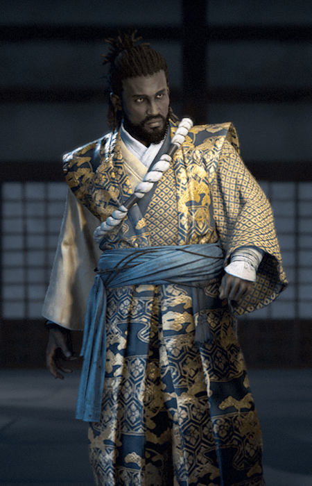 Elegant Samurai Outfit Icon