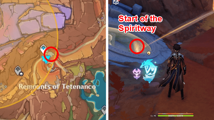 Genshin - How to Enter the Volcano