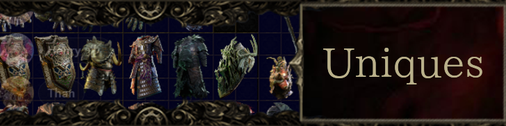 Path of Exile 2 - Uniques Top Banner Image