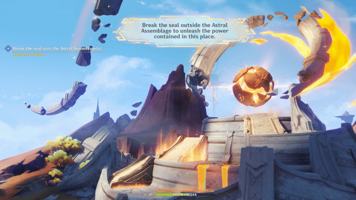 Genshin Impact - The Sealed Site of Sacrifice - Approach the Suspicious Core