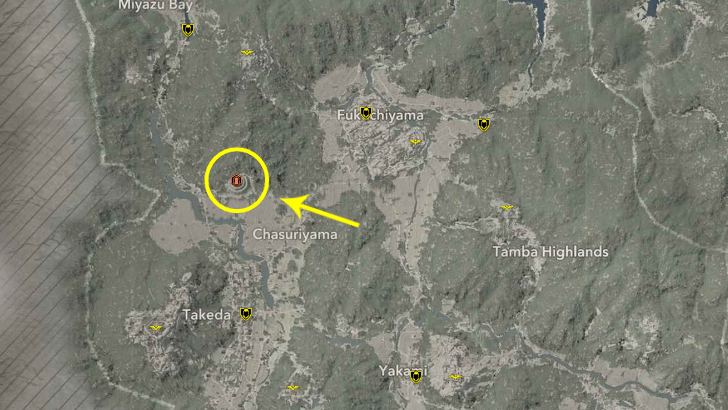 Chasuriyama Kofun Map View