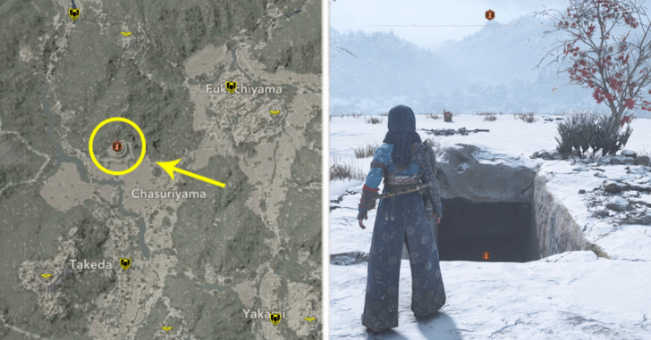 Chasuriyama Kofun Location