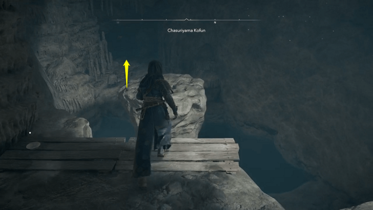 Chasuriyama Kofun Step 4 - Traverse the Caves