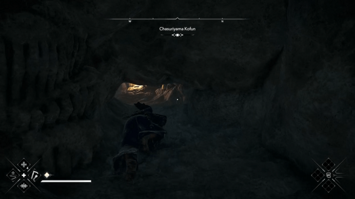 Chasuriyama Kofun Step 5 - Crawl Underneath