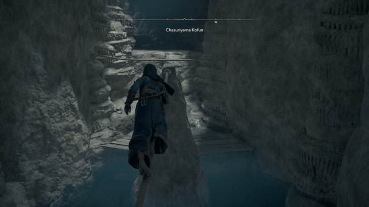 Chasuriyama Kofun Step 9 - Walk the Rope