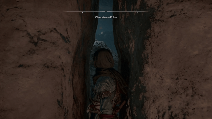 Chasuriyama Kofun Step 10 - Go Through the Gap