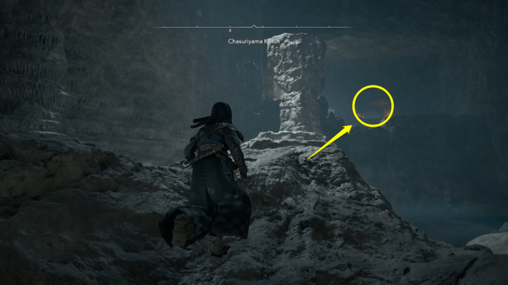 Chasuriyama Kofun Step 11 - Parkour and Swing to the Opening