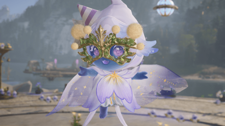 Morda Wearing the Carnival Mask